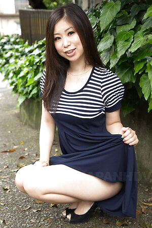 Yuka Tsubasa shows big boobs, such hot behind and hairy love box.