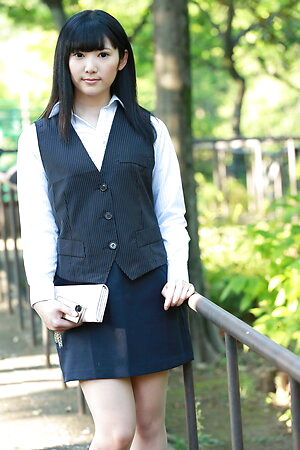 New office lady Yui Watanabe is a real slut