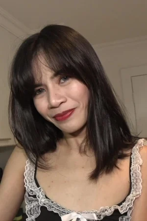 This skinny MILF followed me home with a seducing smile on her face. She's so slender and slim and ready to be tamed. I gave her a sexy maid uniform to change into and it fits perfectly! She knew the drill and went right to work - giving me a long, deep b